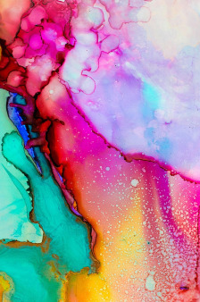 abstract gradient circle